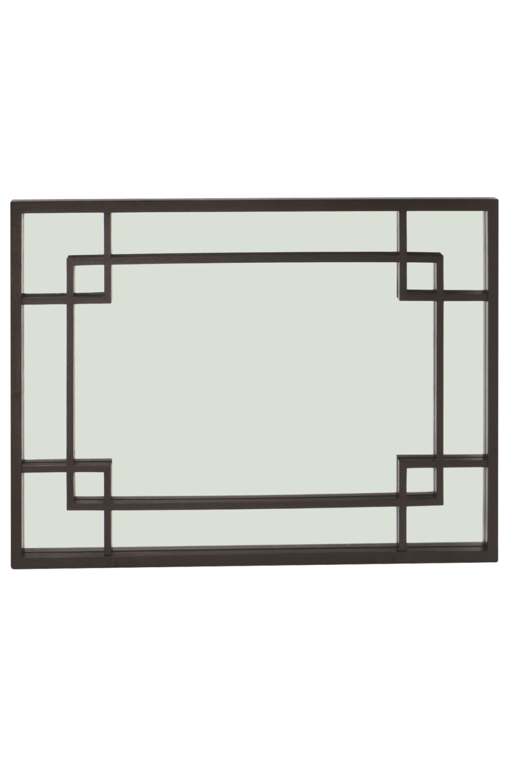 Rectangular Black Wood Mirror | Liang & Eimil Rochester | Oroa.com