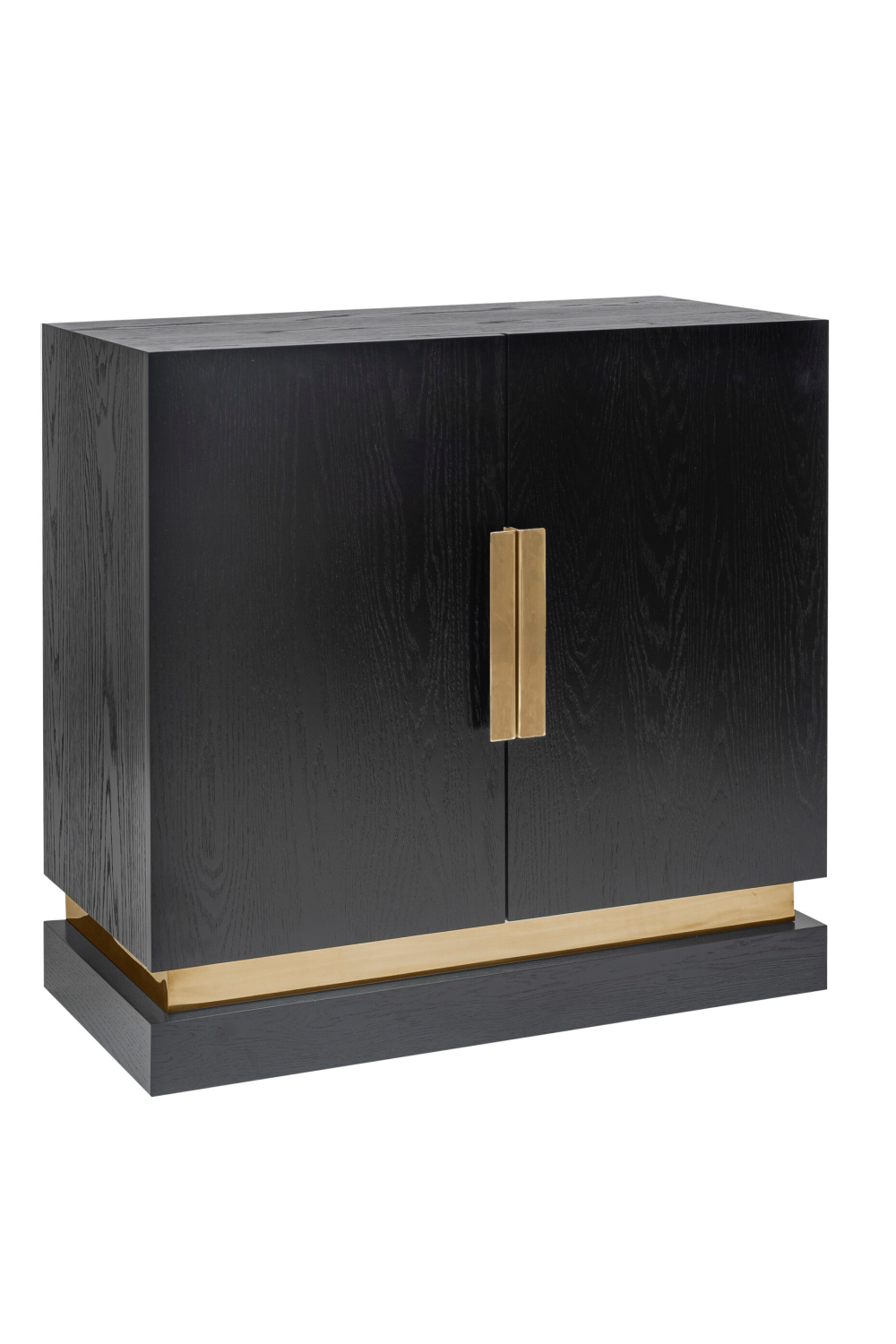 Black Oak Brass Accent Sideboard | Liang & Eimil Belmond | OROA