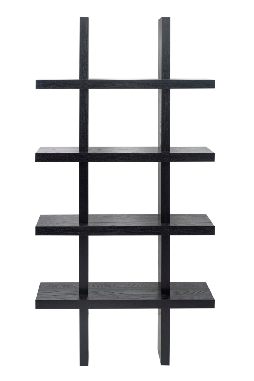 4-Shelf Wooden Bookcase | Oroa.com