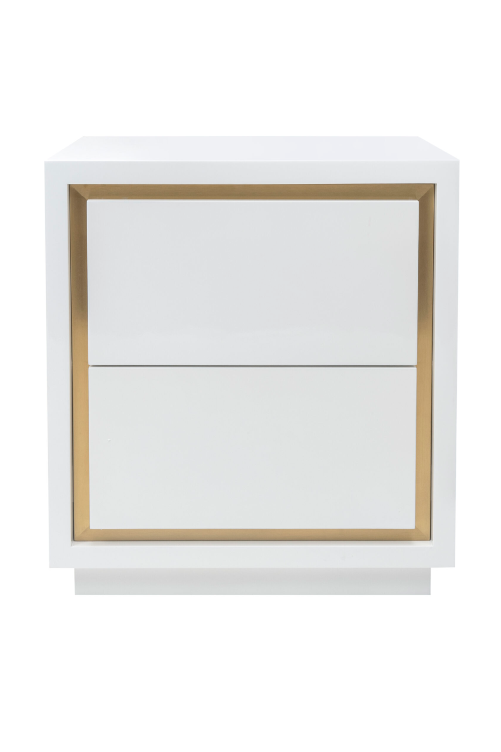 White Lacquer Bedside Table | Liang & Eimil Utopia | OROA.com