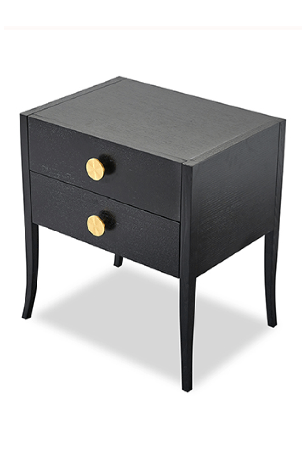 Black Rectangular Bedside Table | Liang & Eimil Orly | OROA
