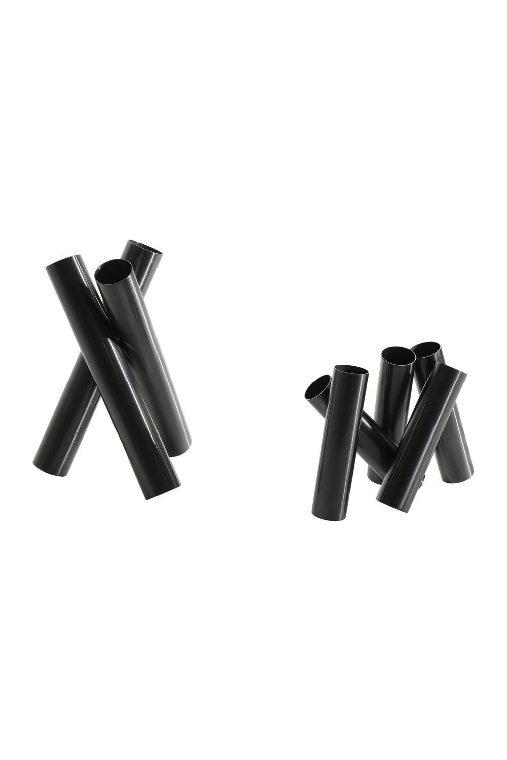 Black Pipe Sculptural Vase (S) | Liang & Eimil Rex | OROA.com