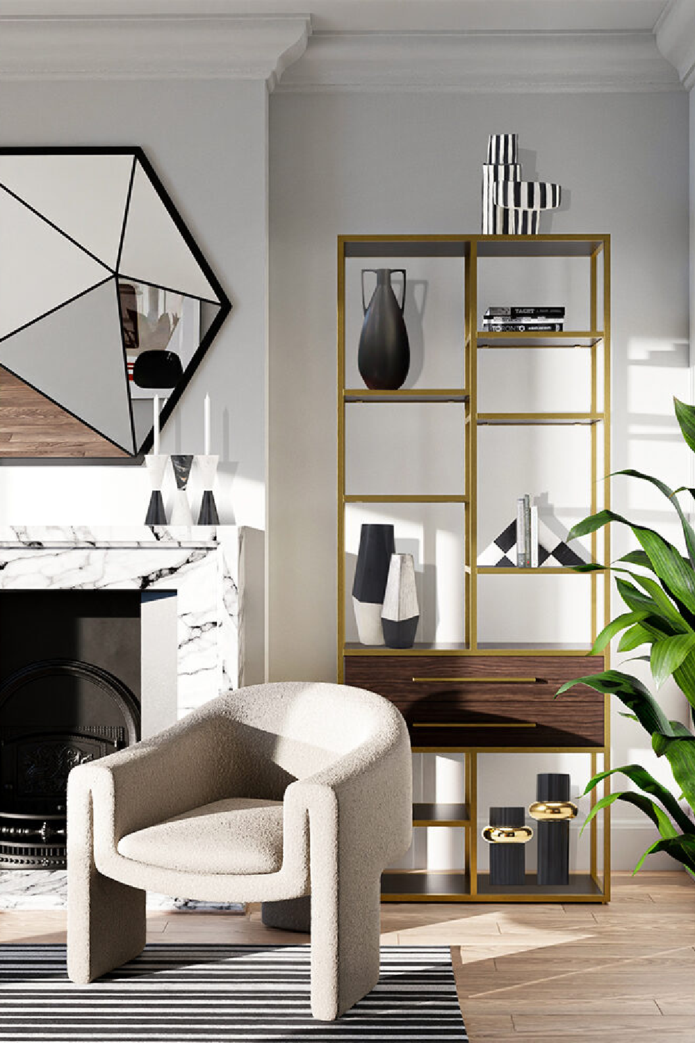 Brown Ash Bookcase | Liang & Eimil Mervyn | Oroa.com