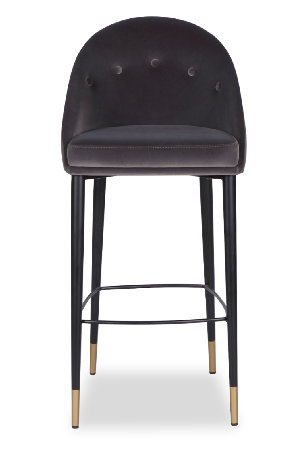 Gray Velvet Barstool | Liang & Eimil Arden | Oroa.com