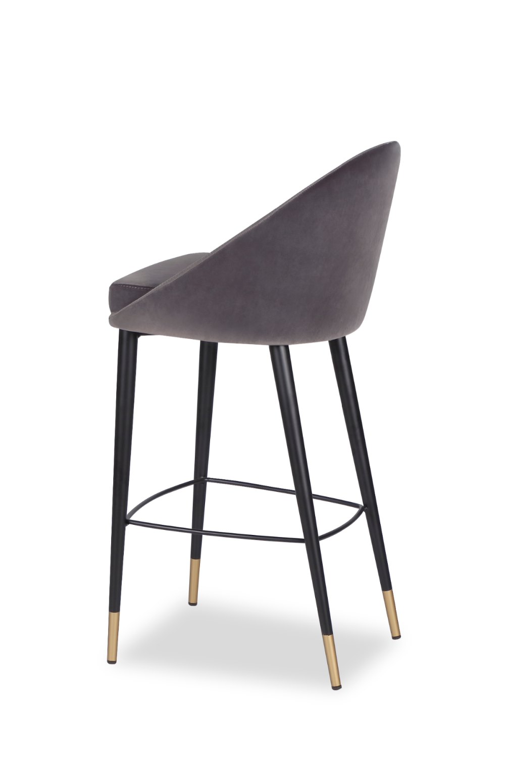 Gray Velvet Barstool | Liang & Eimil Arden | Oroa.com