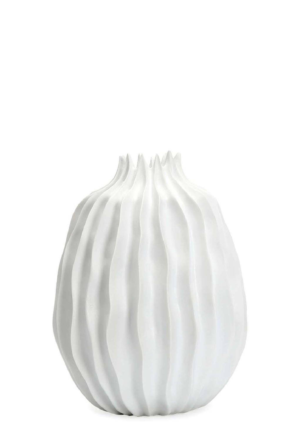 White Glazed Ceramic Vase | Liang & Eimil Ellen II | Oroa.com
