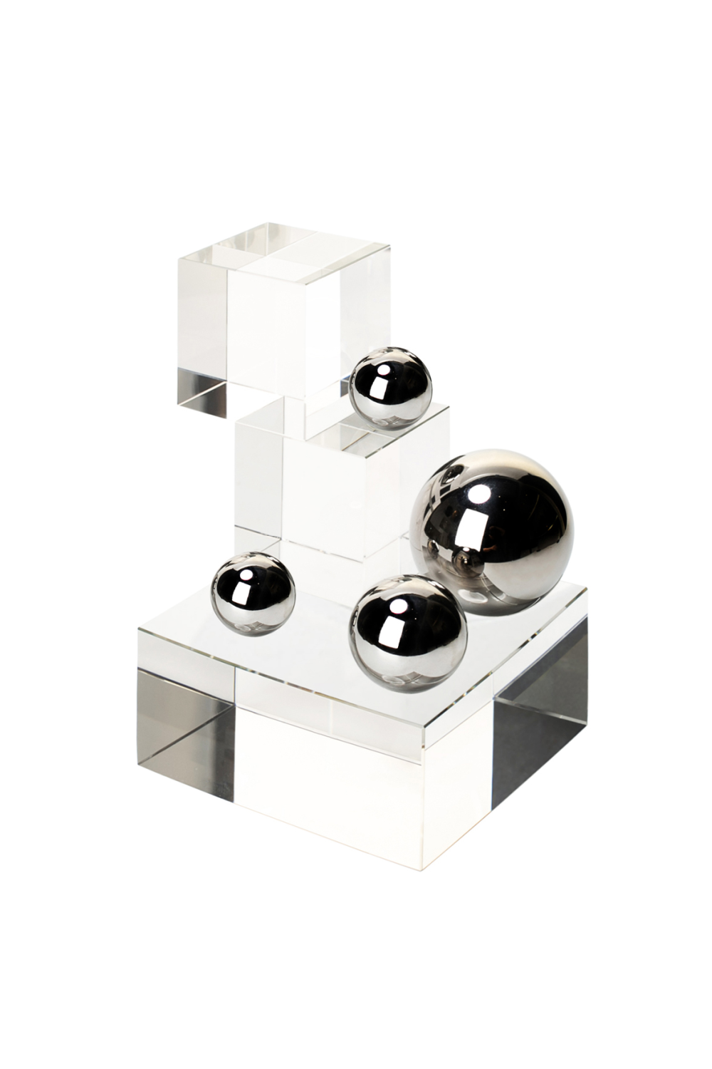 Glass Modern Sculpture | Liang & Eimil Descent | OROA.com