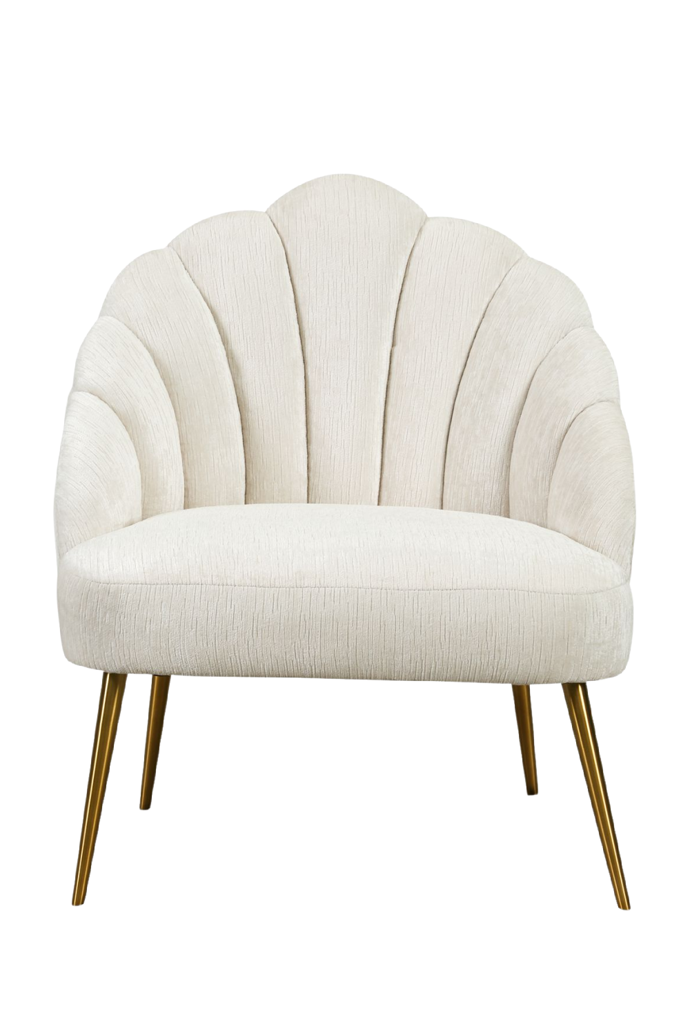 White Velvet Accent Chair | Liang & Eimil Walton | Oroa.com