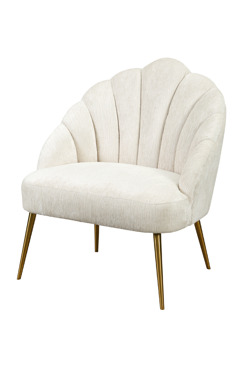 White Velvet Accent Chair | Liang & Eimil Walton | Oroa.com