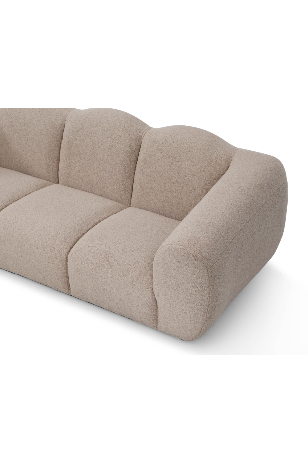 Scalloped Channel Seat Sofa | Liang & Eimil Kendal | Oroa.com