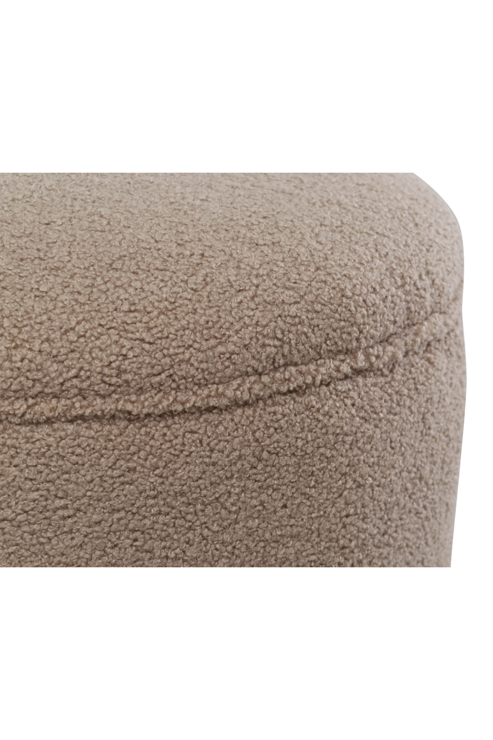 Brown Circular Modern Stool | Liang & Eimil Kramer | OROA.com