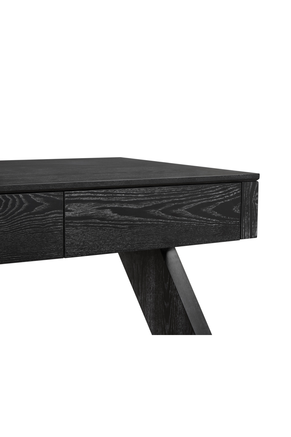 Matte Black Ash Desk | Liang & Eimil Zeta | Oroa.com