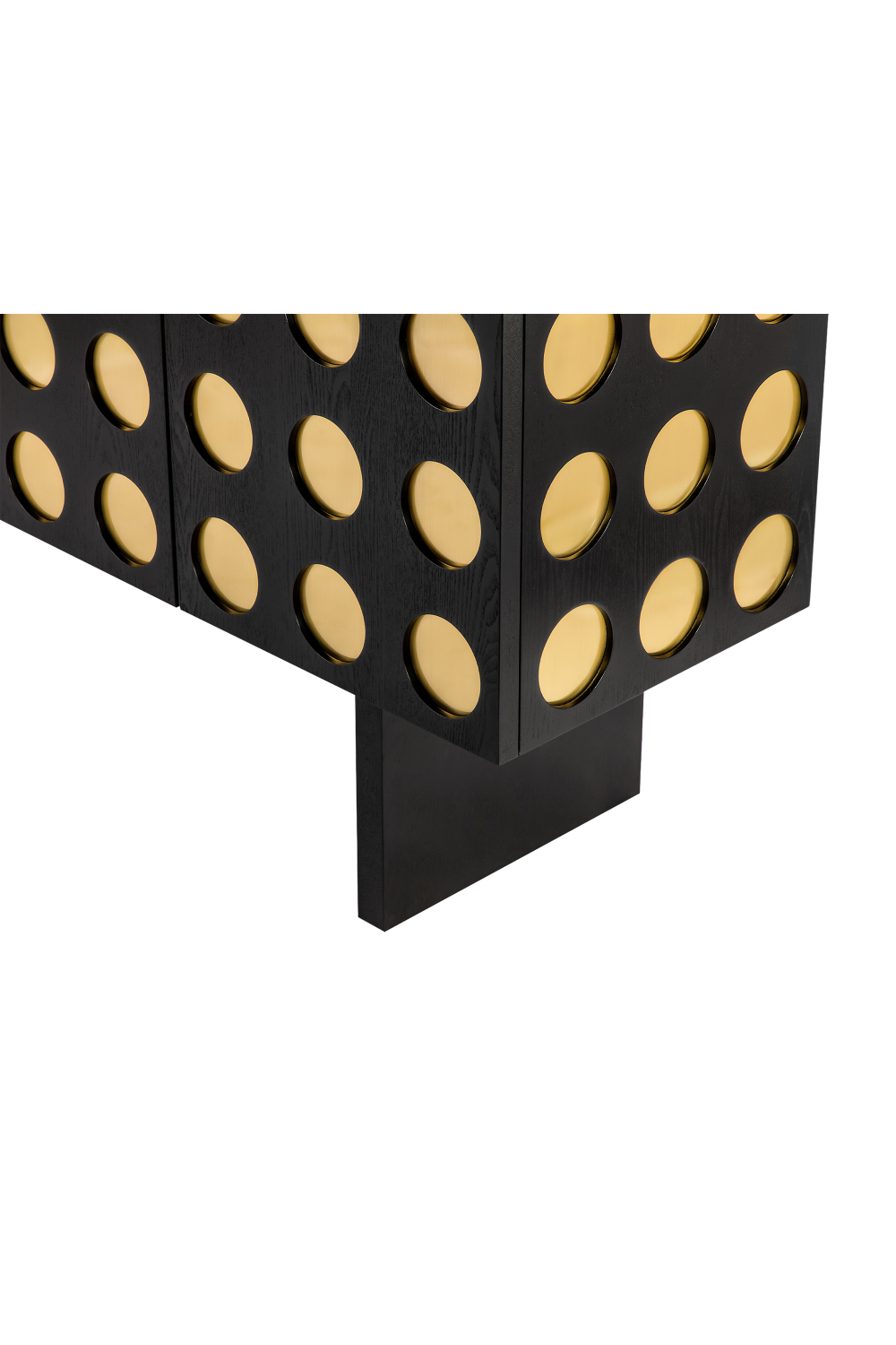 Black Wooden Art Deco Sideboard | Liang & Eimil Montana | Oroa.com