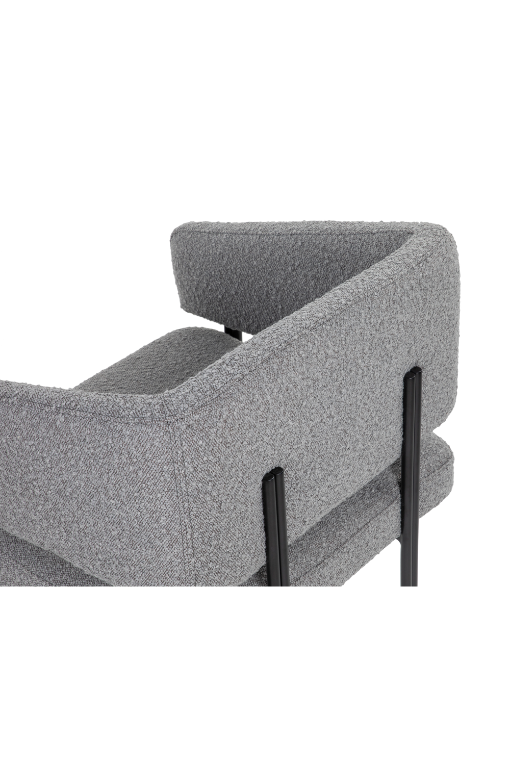 Bouclé Modern Dining Armchair | Liang & Eimil Tatler | Oroa.com