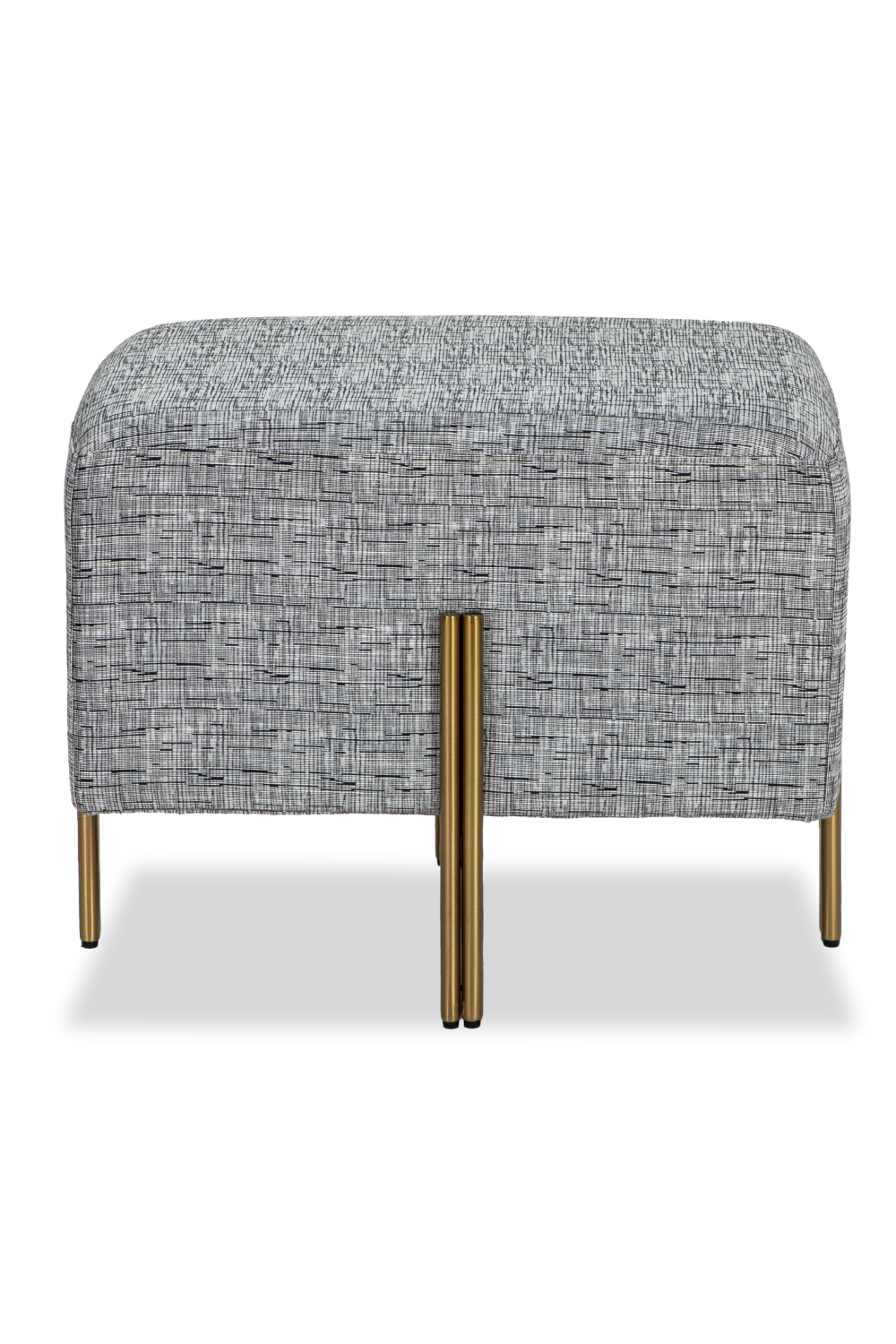 Light Gray Upholstery Stool | Liang & Eimil Alton | OROA.com