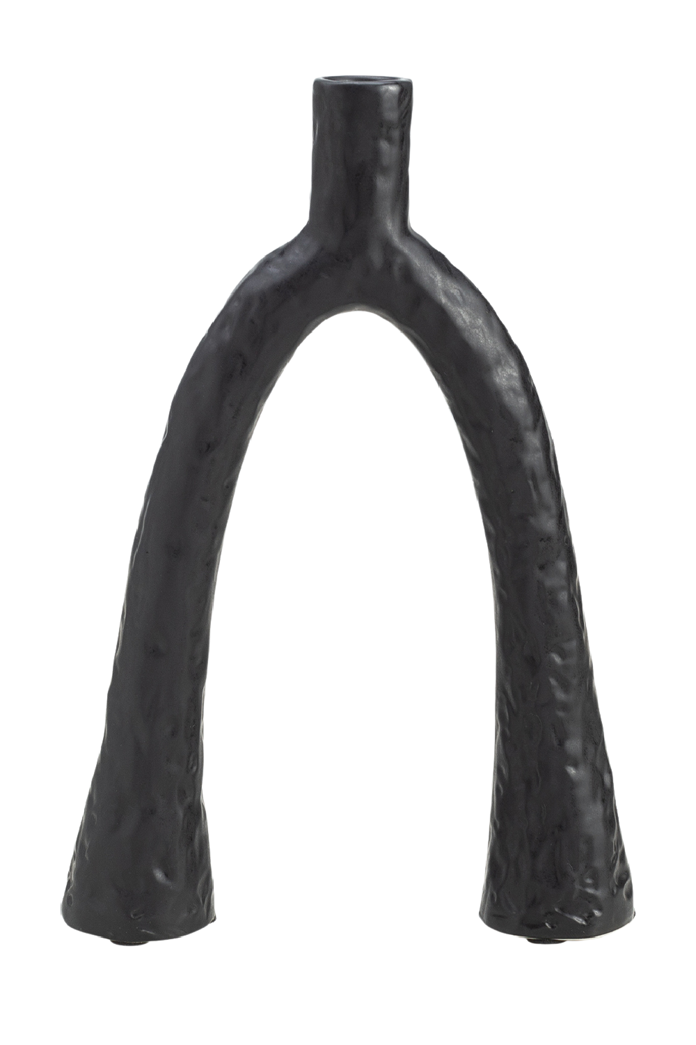 Black Ceramic Candle Holder | Liang & Eimil Zion | Oroa.com