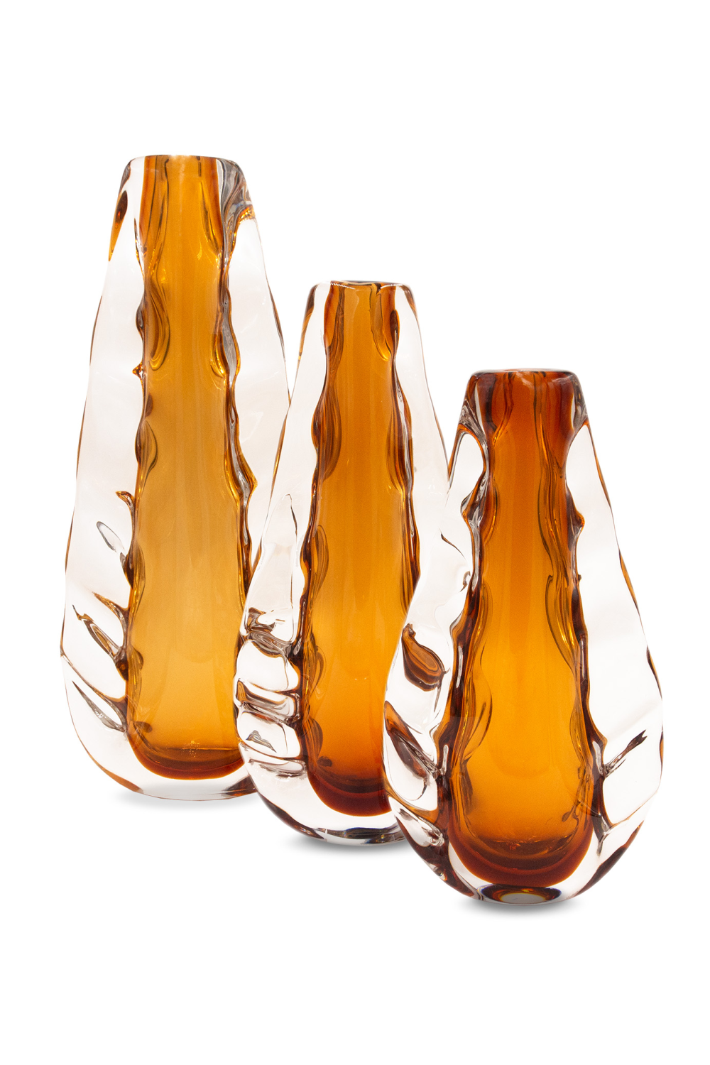 Amber Crystal Modern Vase | Liang & Eimil Astell | Oroa.com