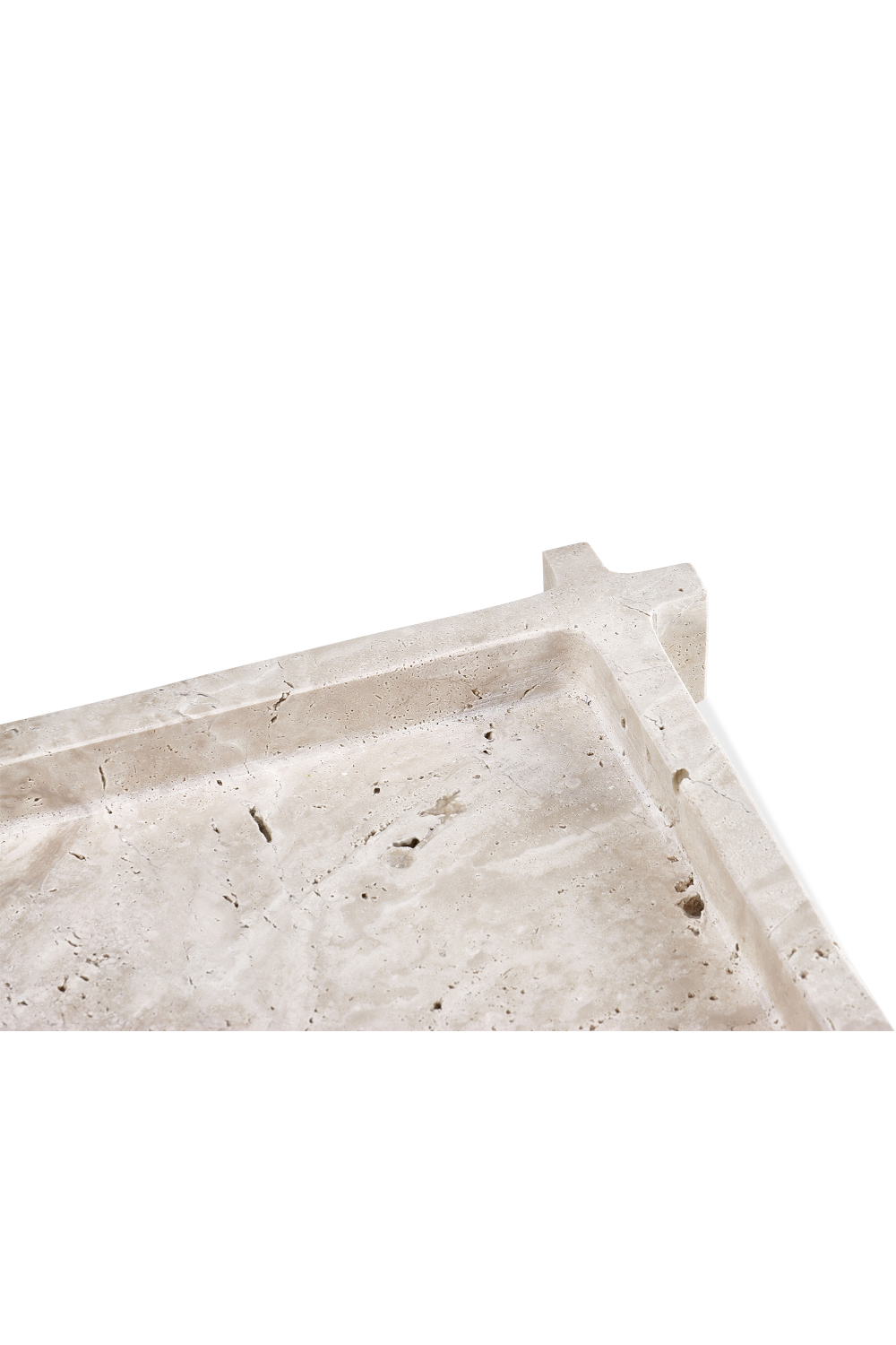 Beige Travertine Tray | Liang & Eimil Roche | Oroa.com