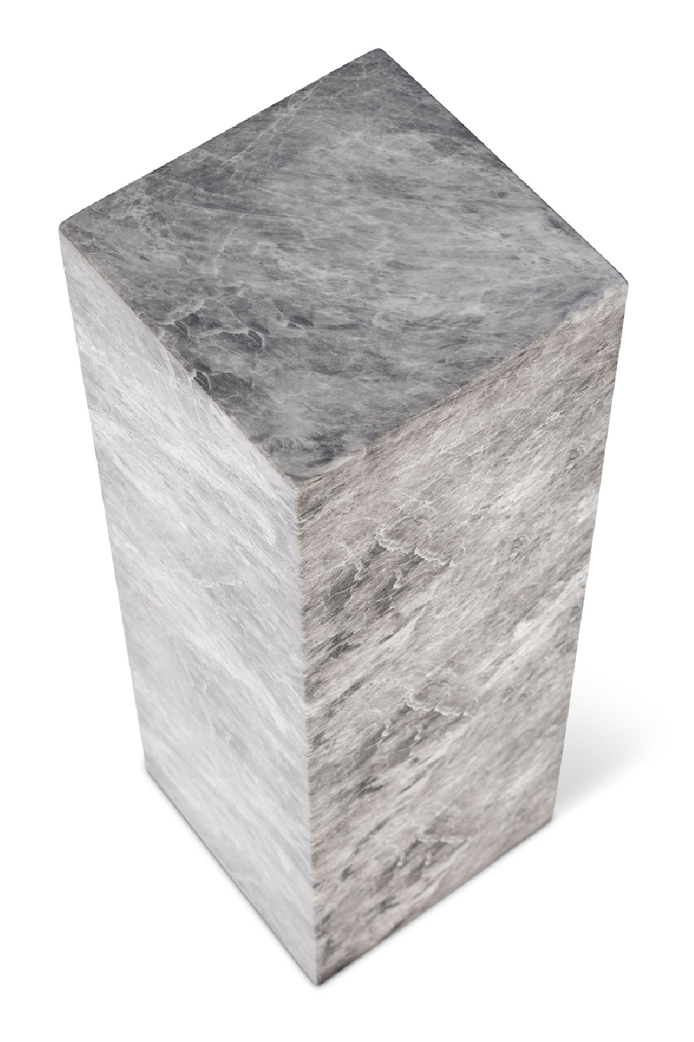 Gray Marble Pedestal | Liang & Eimil Long | Oroa.com