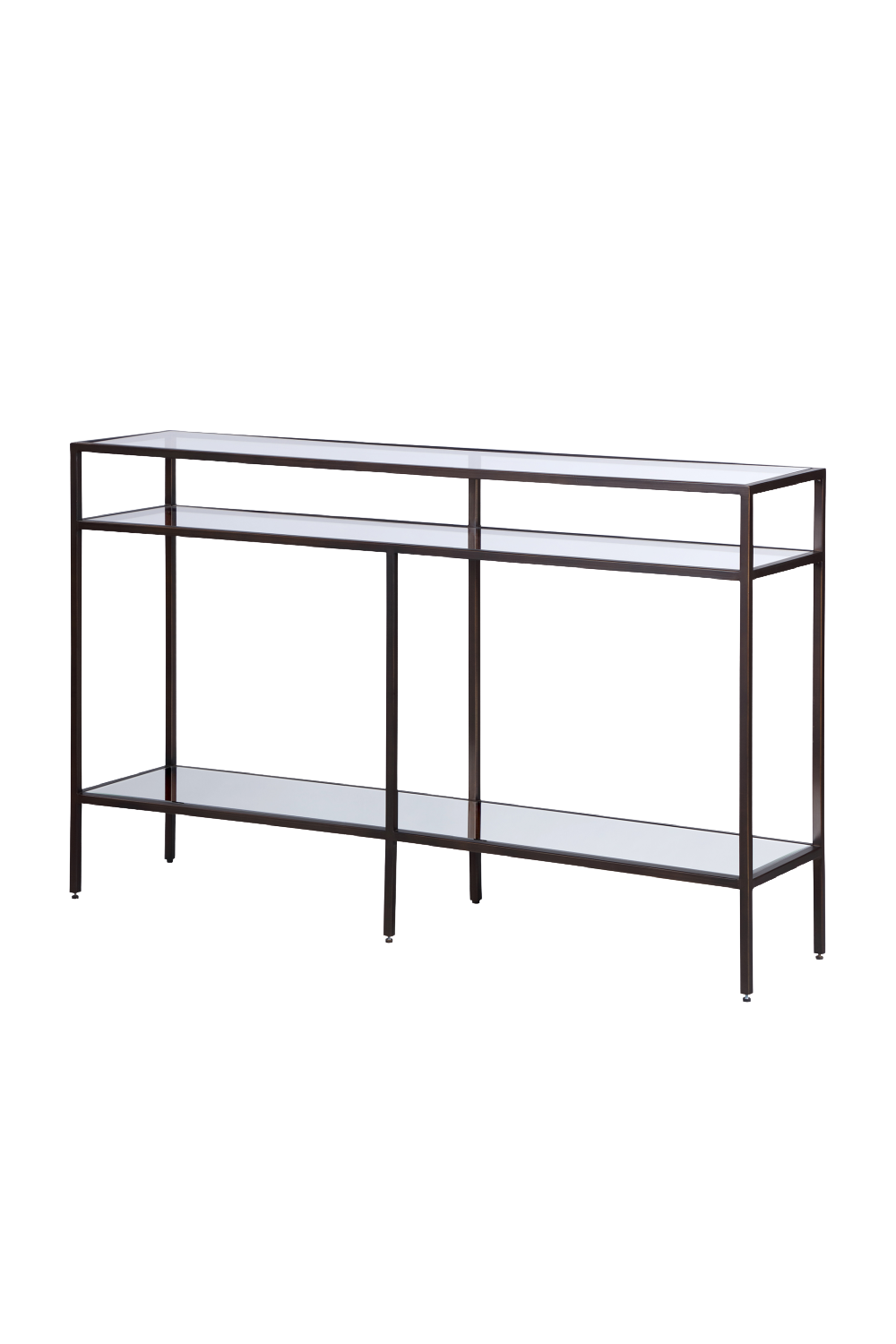 Metal Framed Glass Console Table | Liang & Eimil Oliver | Oroa.com