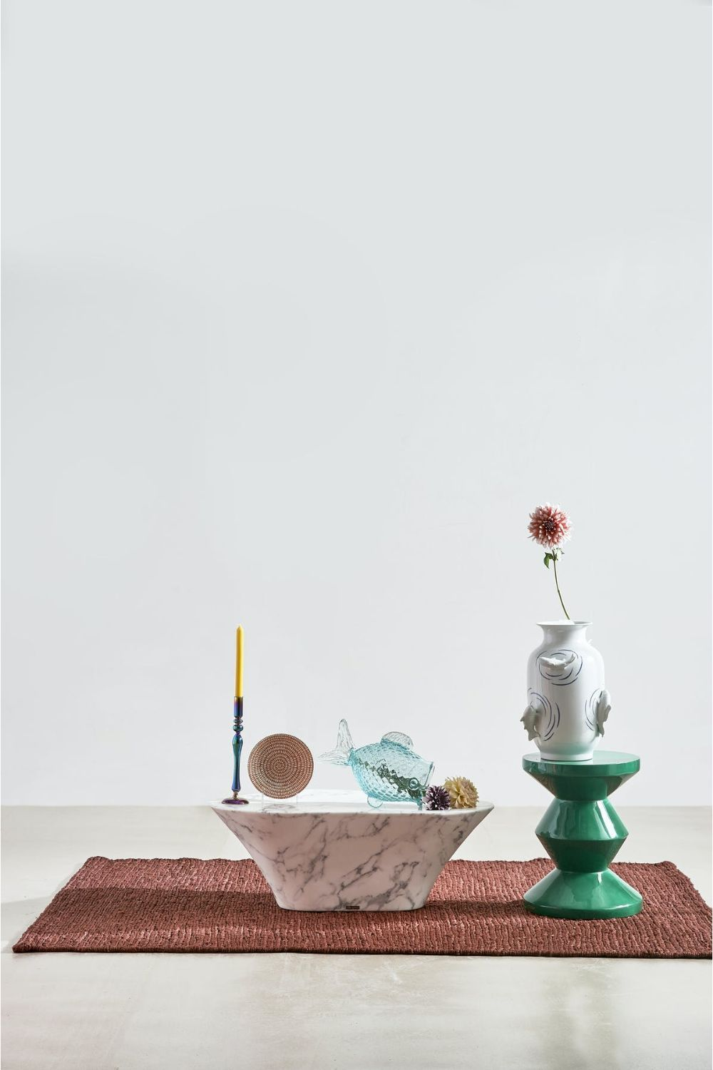 Recycled Glass Fish Jars M (2) | Pols Potten Fish | OROA.com