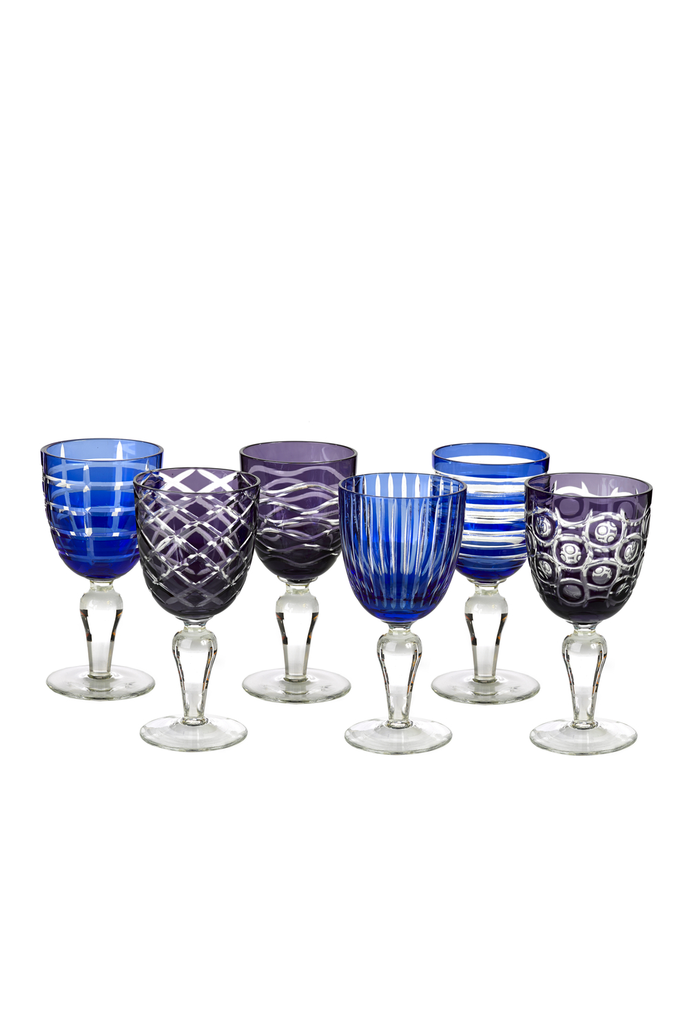 Blue Wine Glass | Pols Potten Cobalt | Oroa.com