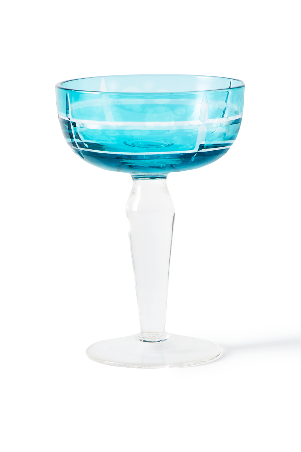 Multi-Colored Coupe Glass | Pols Potten Cuttings | Oroa.com