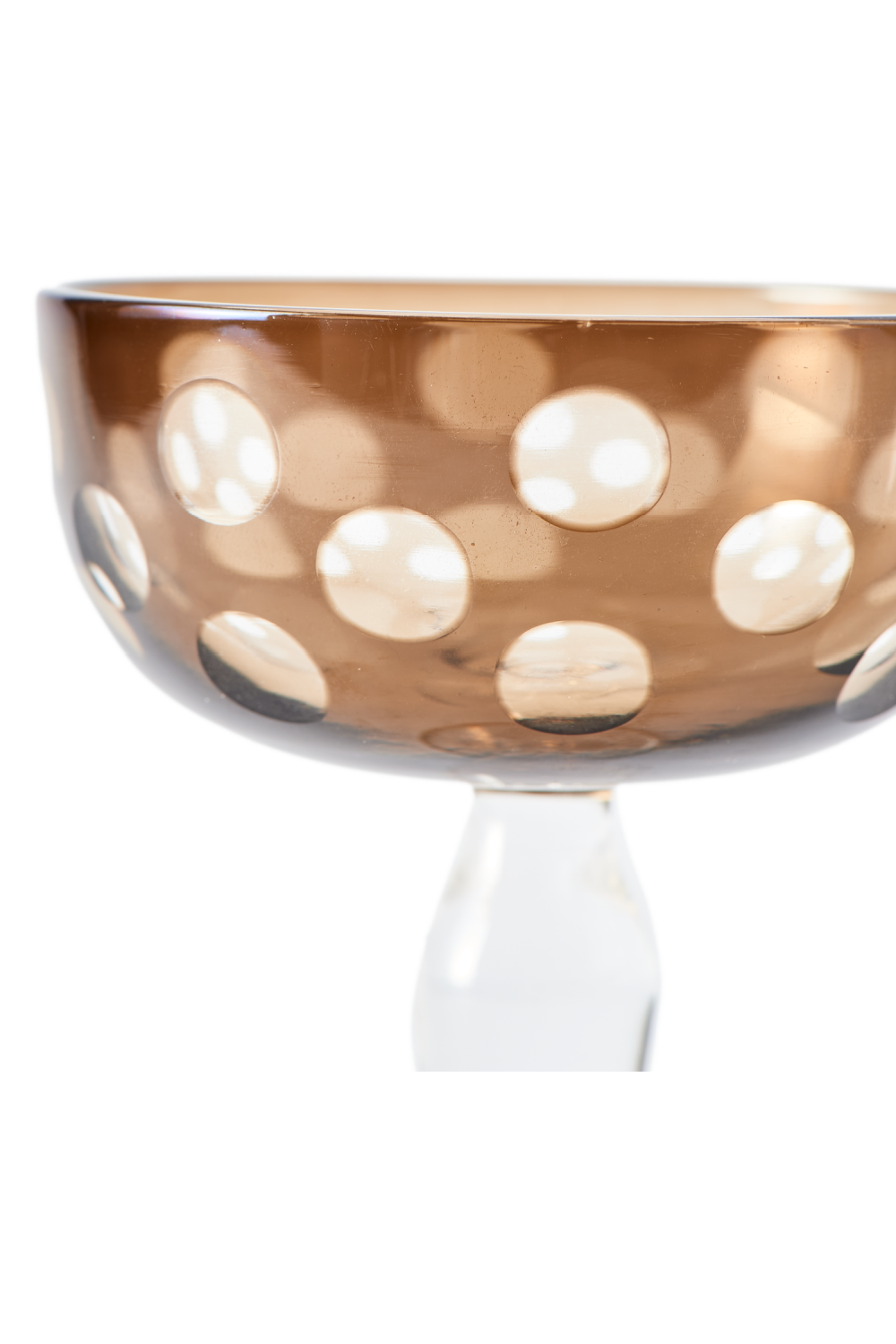 Multi-Colored Coupe Glass | Pols Potten Cuttings | Oroa.com