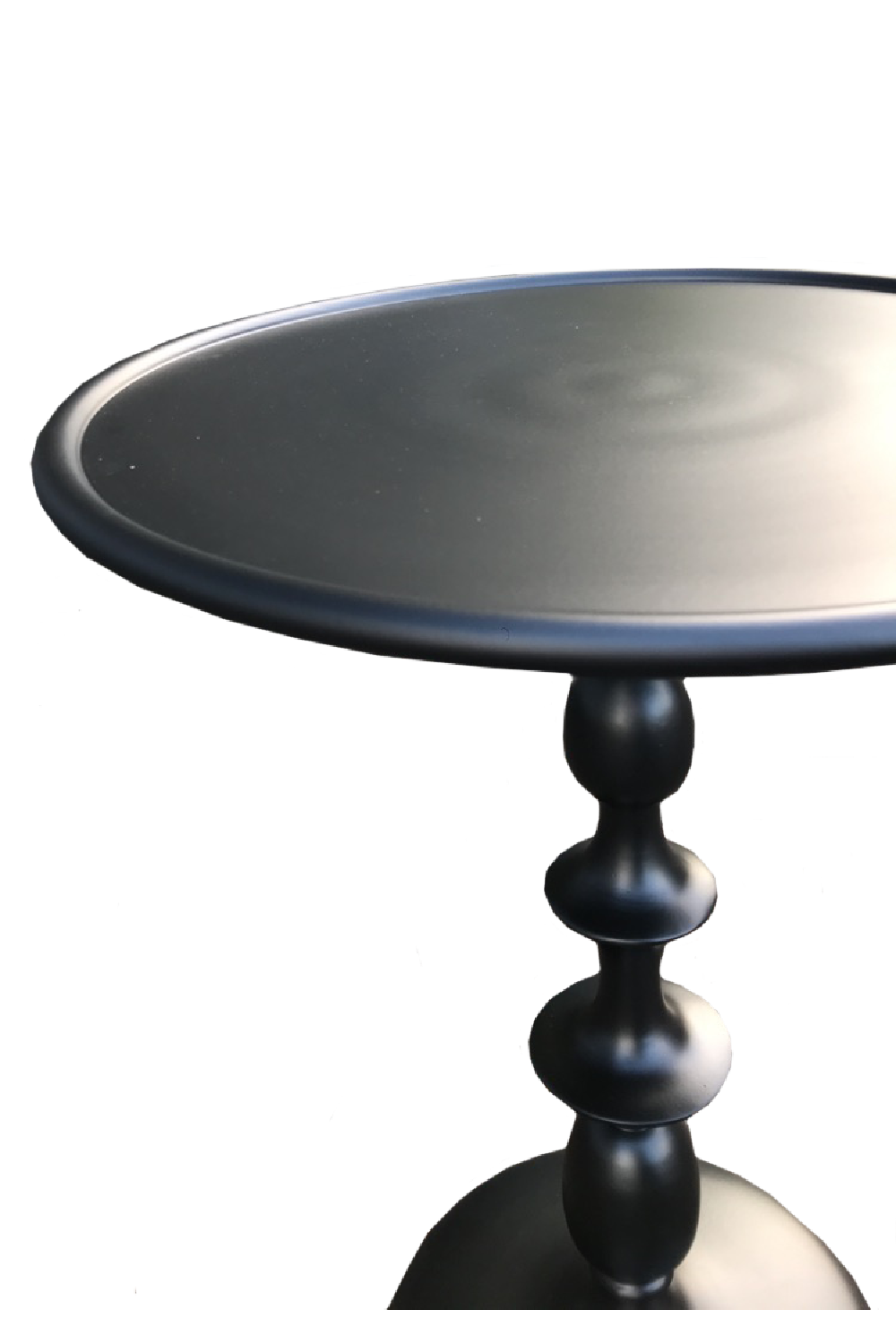 Black Pedestal Side Table | Pols Potten Classic | Oroa.com