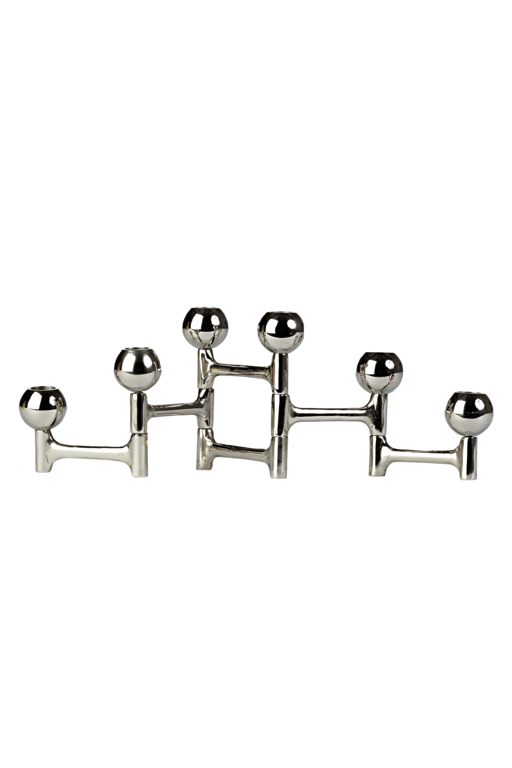 Silver Folding Candle Holder | Pols Potten Round | Oroa.com