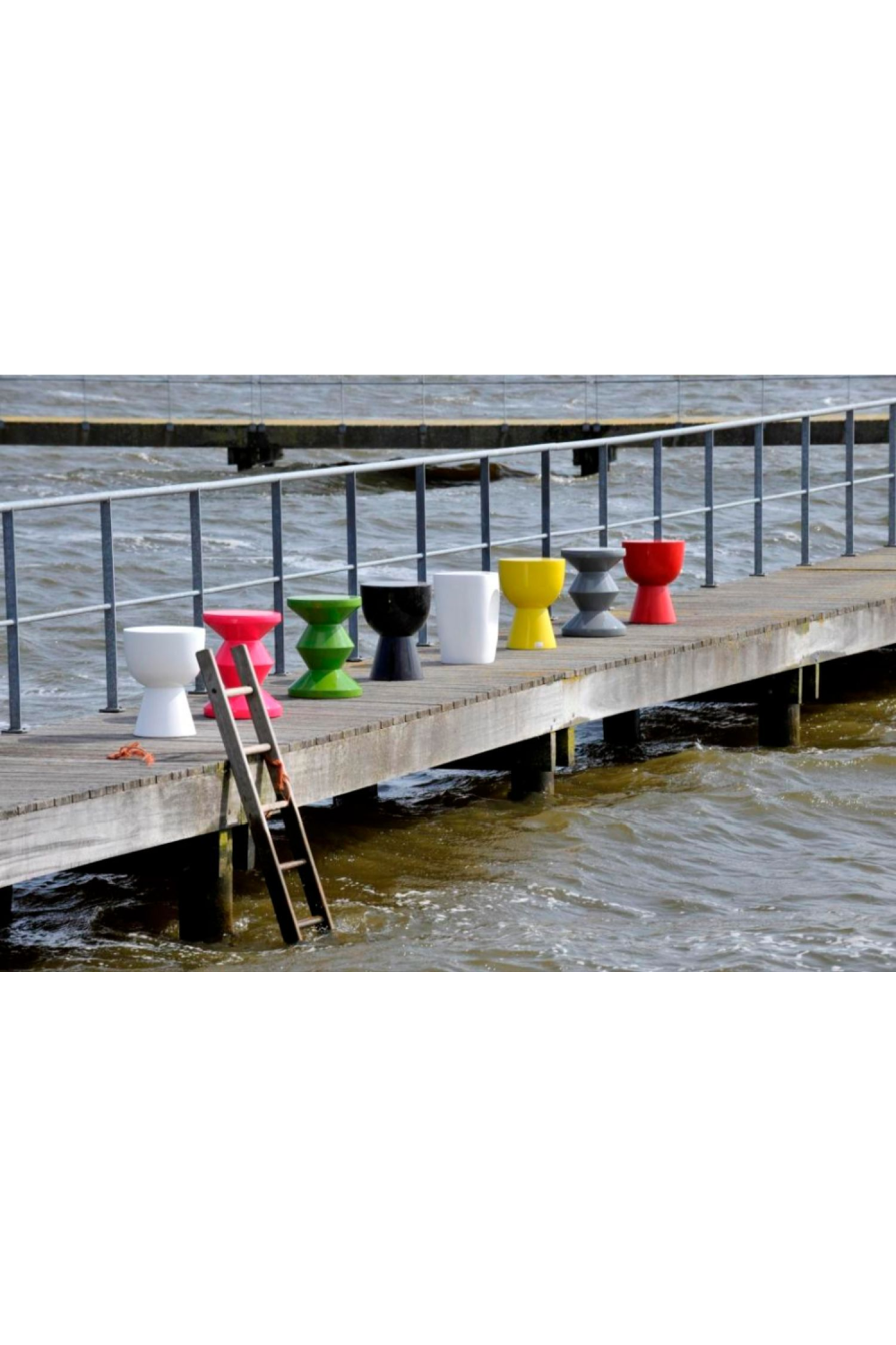 Lacquered Accent Stool | Pols Potten Tam Tam | Oroa.com