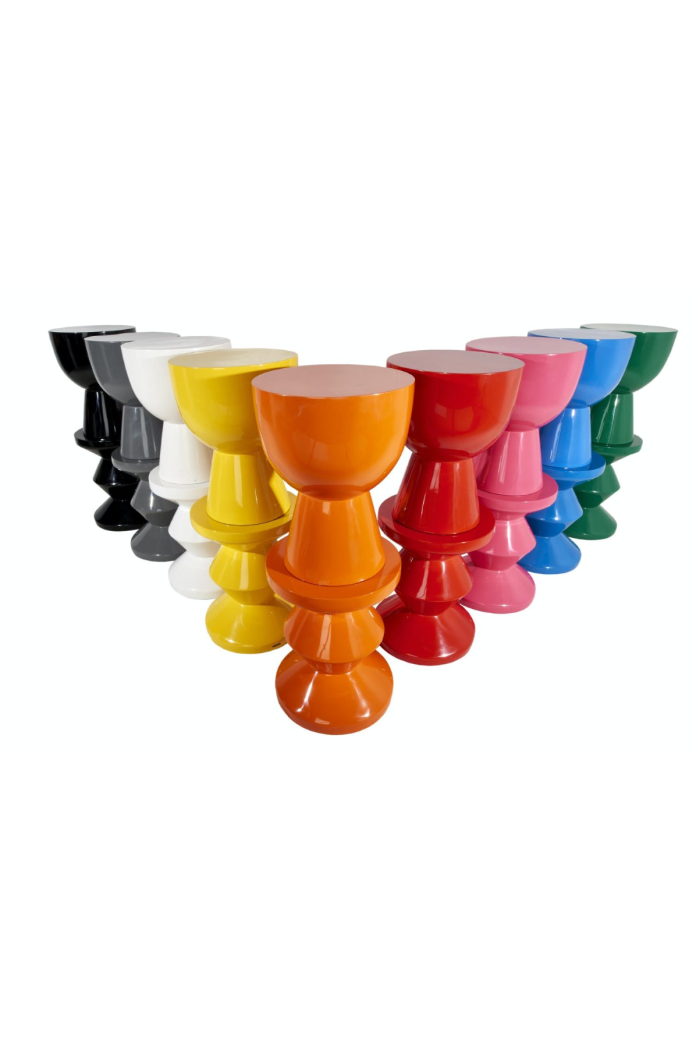 Lacquered Accent Stool | Pols Potten Tam Tam | Oroa.com