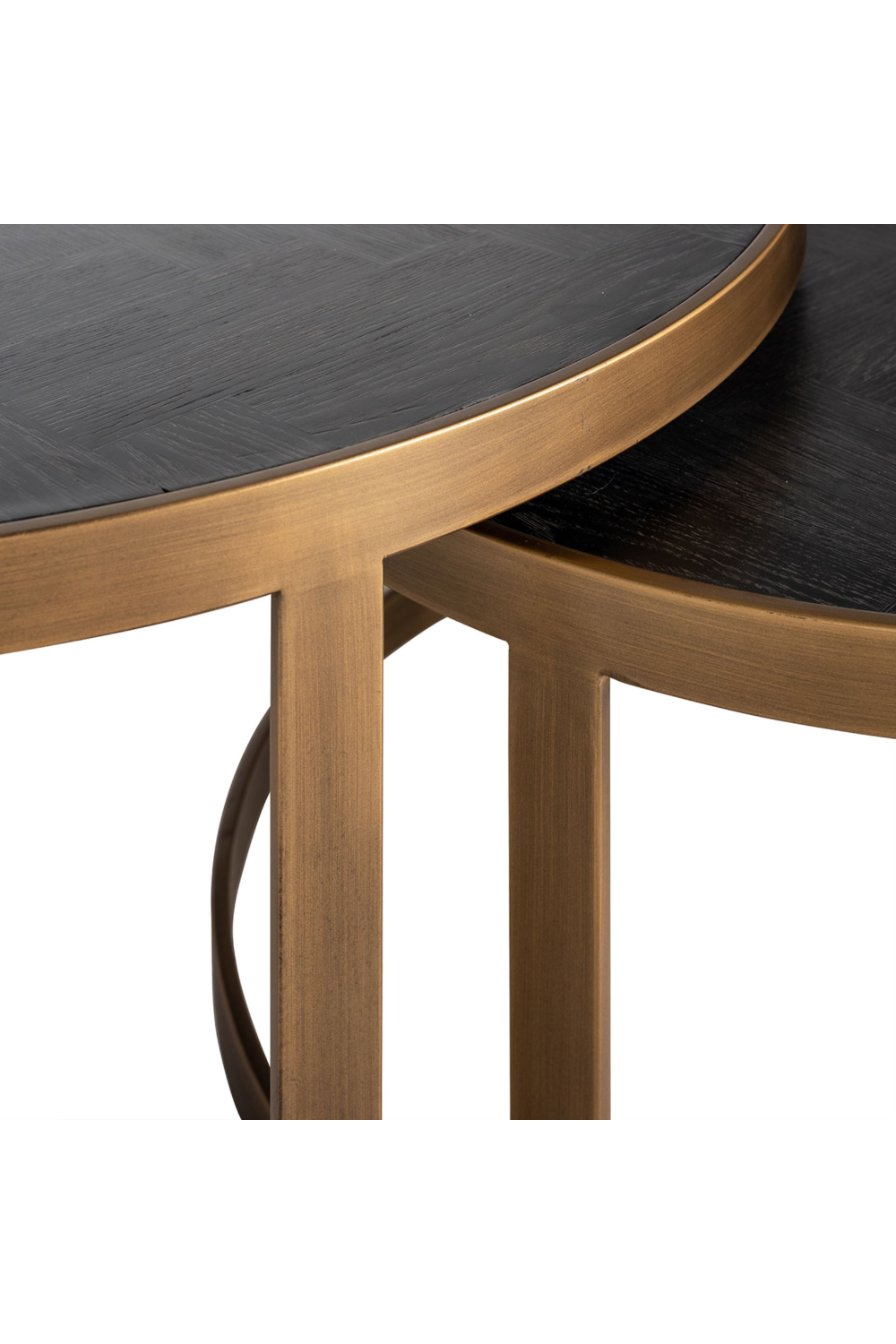Black Oak Nested Coffee Tables (2) | Oroa.com