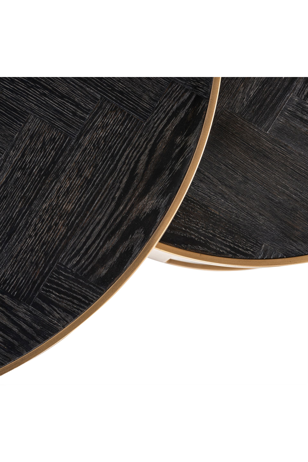 Black Oak Nested Coffee Tables (2) | Oroa.com