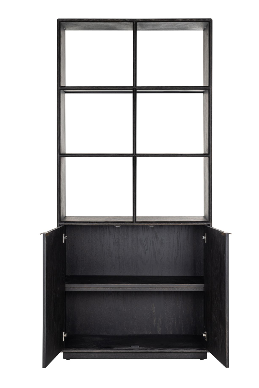 Black Oak 2-Door Bookcase | Oroa.com