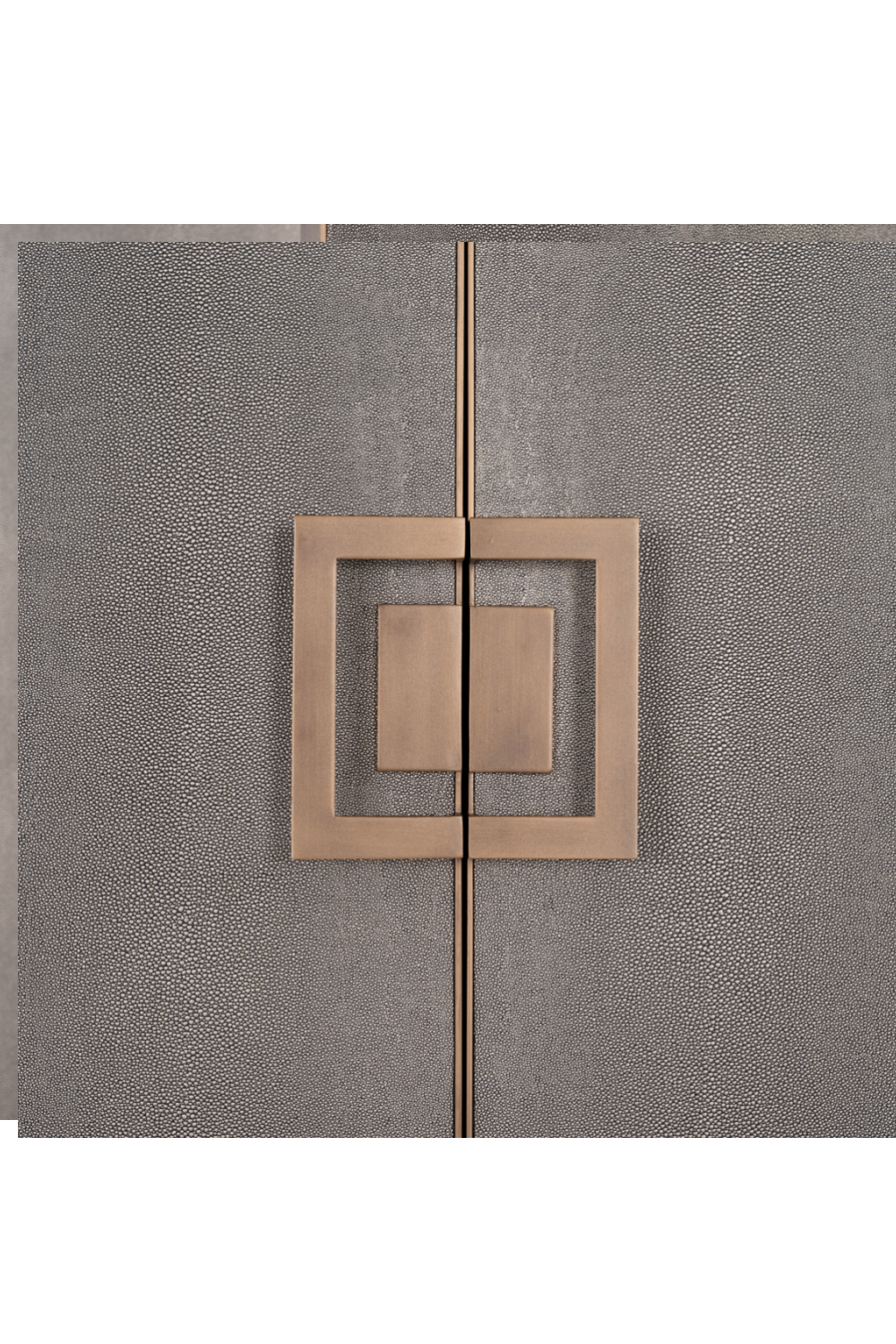 Wood Framed Leather Bar Cabinet | Oroa.com