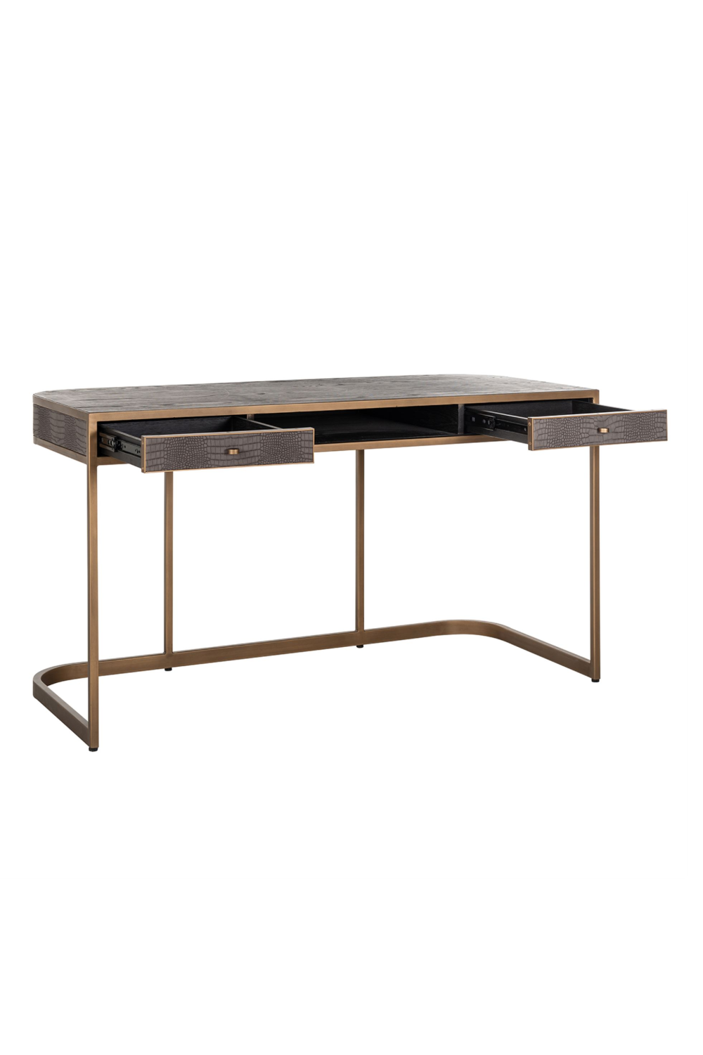 2-Drawer Curved Desk | Richmond Interiors Classio | Oroa.com