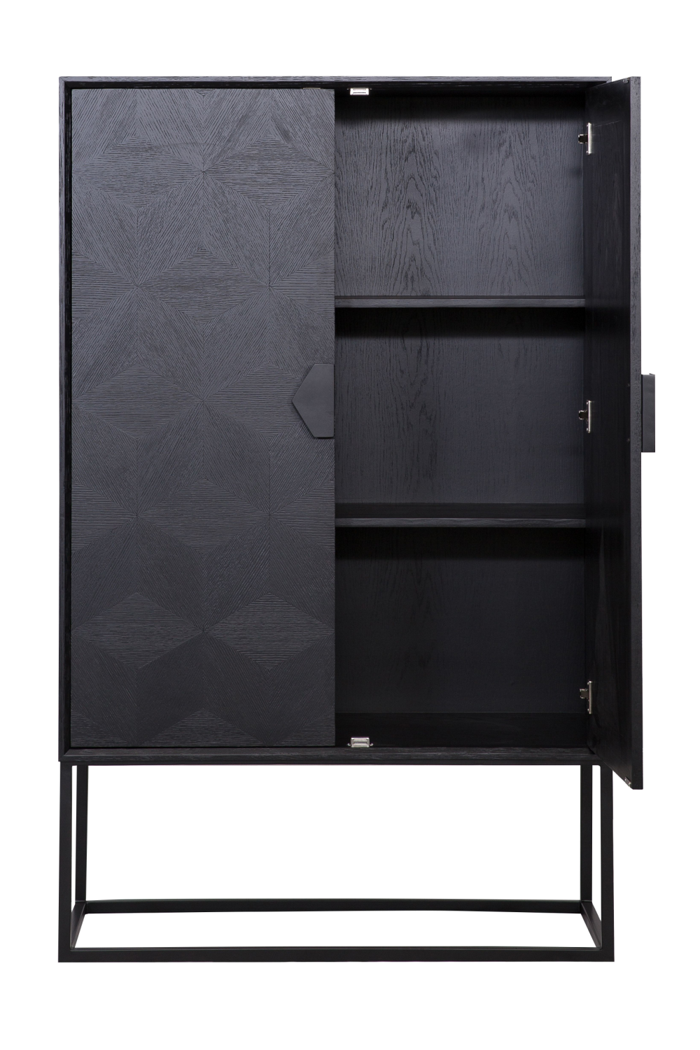 Black Oak Veneer Cabinet | Richmond Interiors Blax | Oroa.com