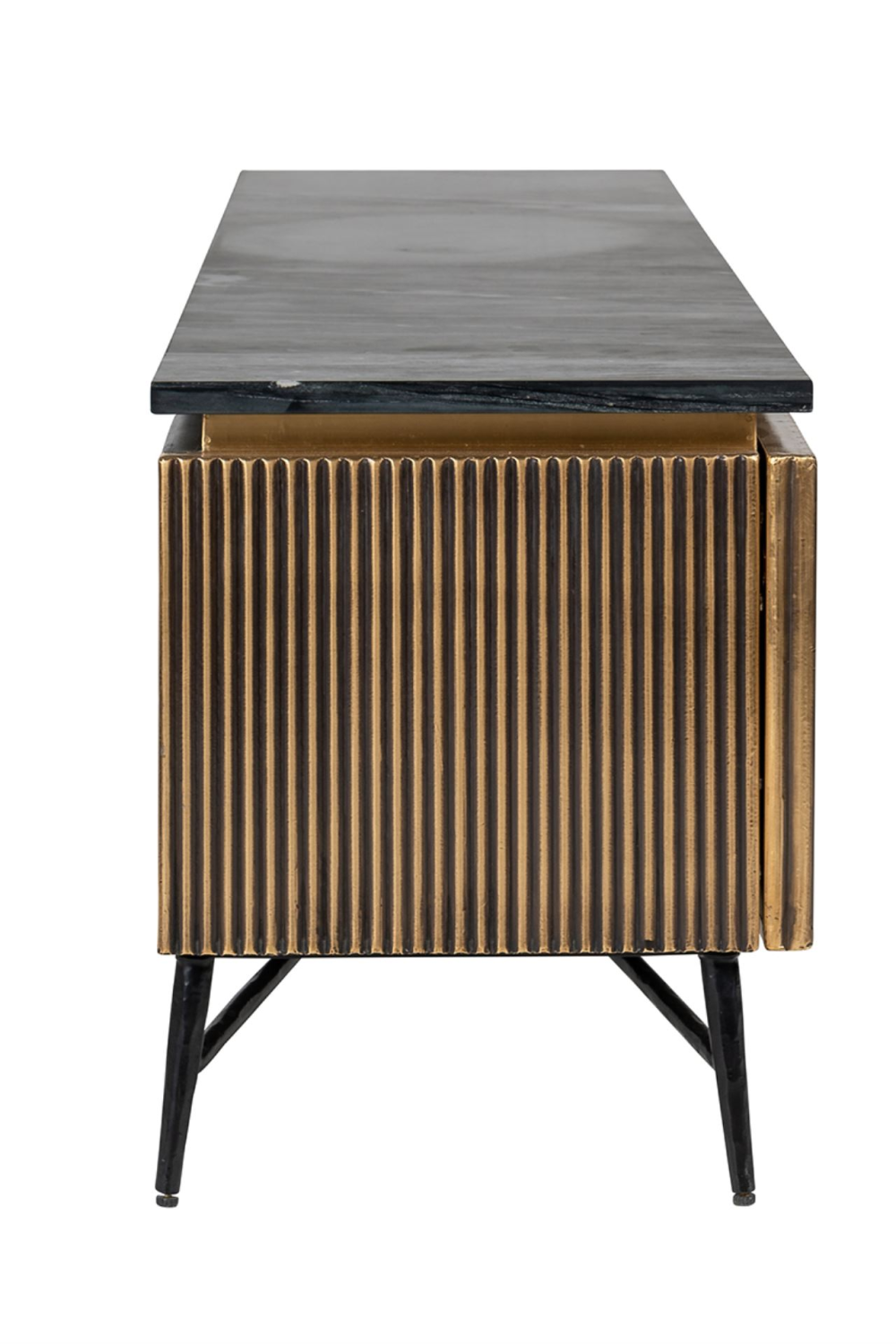 Modern Industrial TV Unit | Richmond Interiors Ironville | Oroa.com