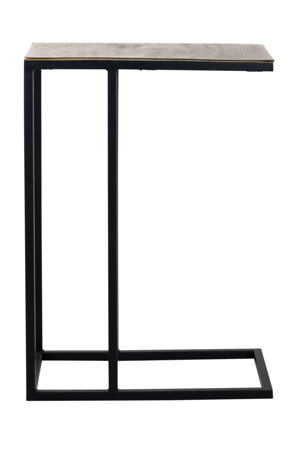 Champagne Gold Aluminum Side Table | Richmond Interiors Calloway | Oroa.com