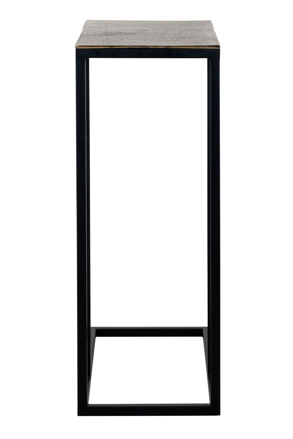 Champagne Gold Aluminum Side Table | Richmond Interiors Calloway | Oroa.com