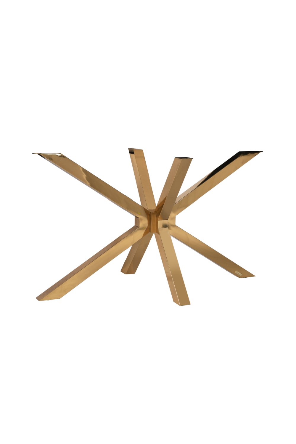 Gold Base Marble Dining Table | Richmond Interiors Conrad | Oroa.com