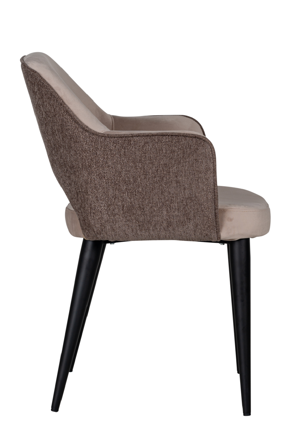 Khaki Cut-Out Back Dining Armchair | Richmond Interiors Giovanna | Oroa.com