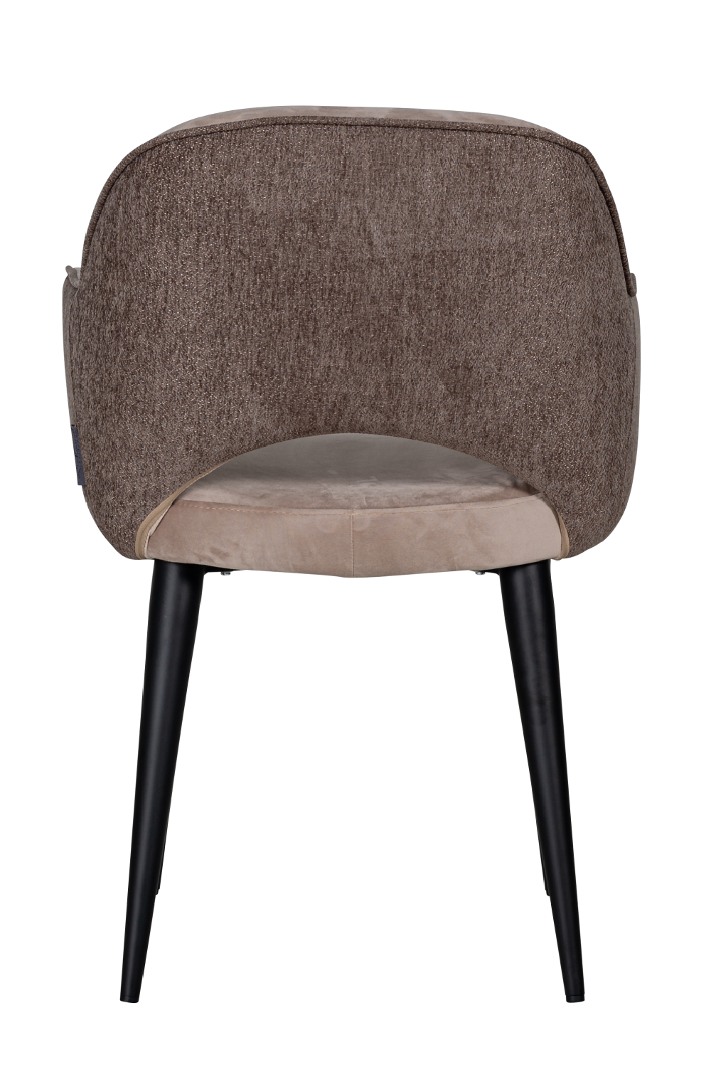 Khaki Cut-Out Back Dining Armchair | Oroa.com