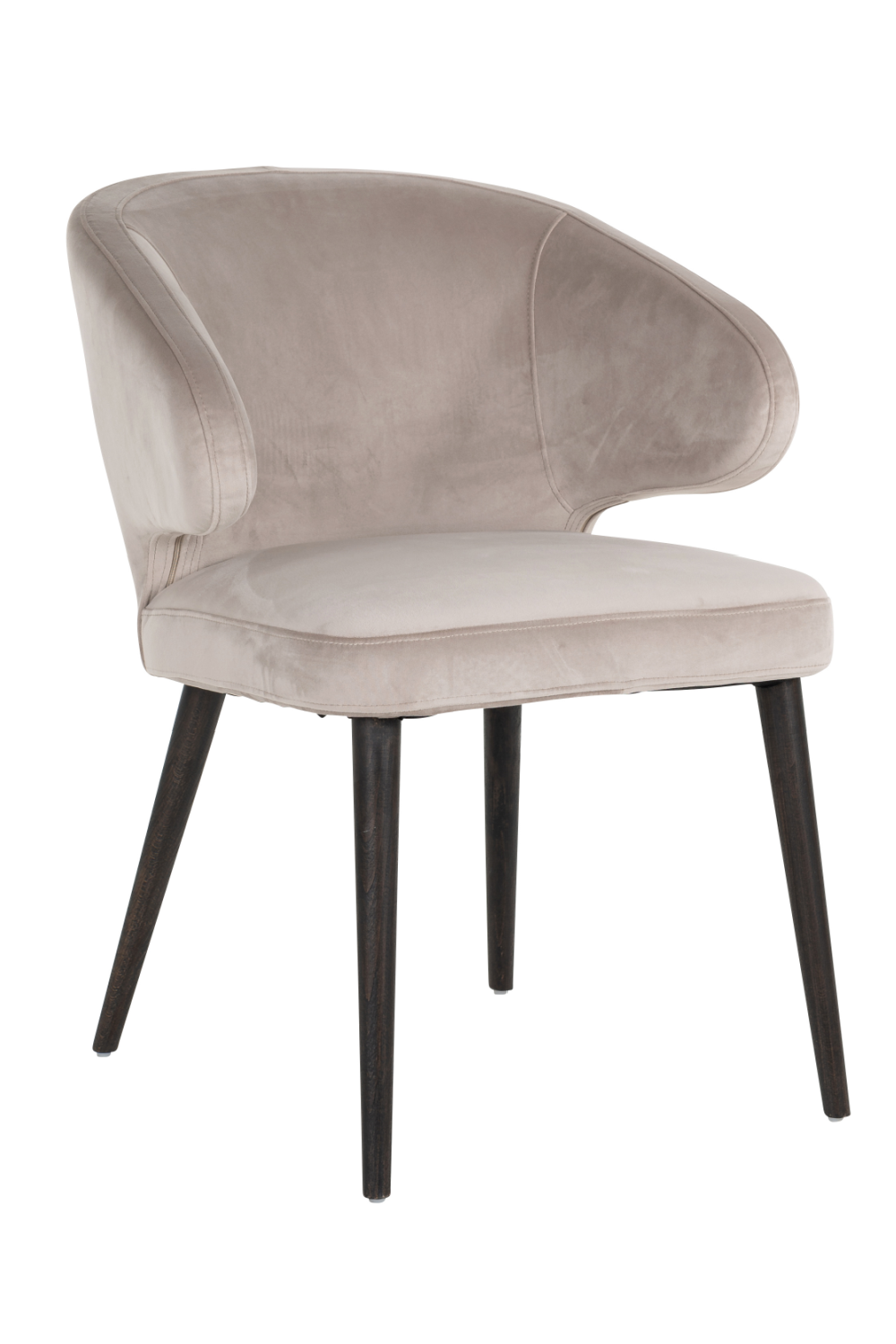 Modern Velvet Dining Chair | Richmond Interiors Indigo | Oroa.com