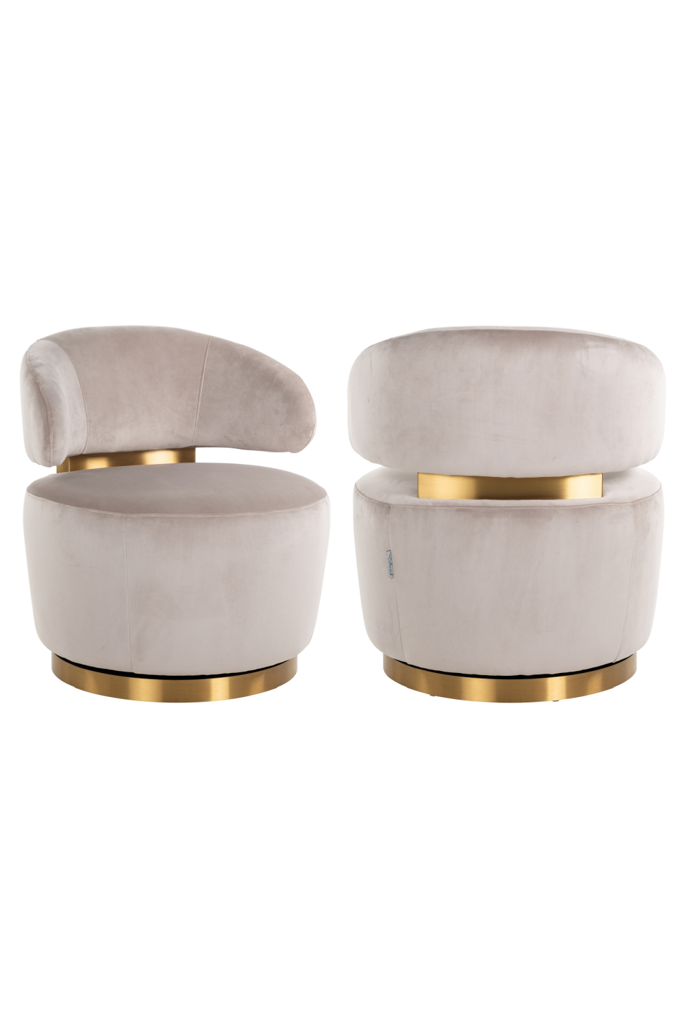 Modern Velvet Swivel Chair | Richmond Interiors Maxime | Oroa.com
