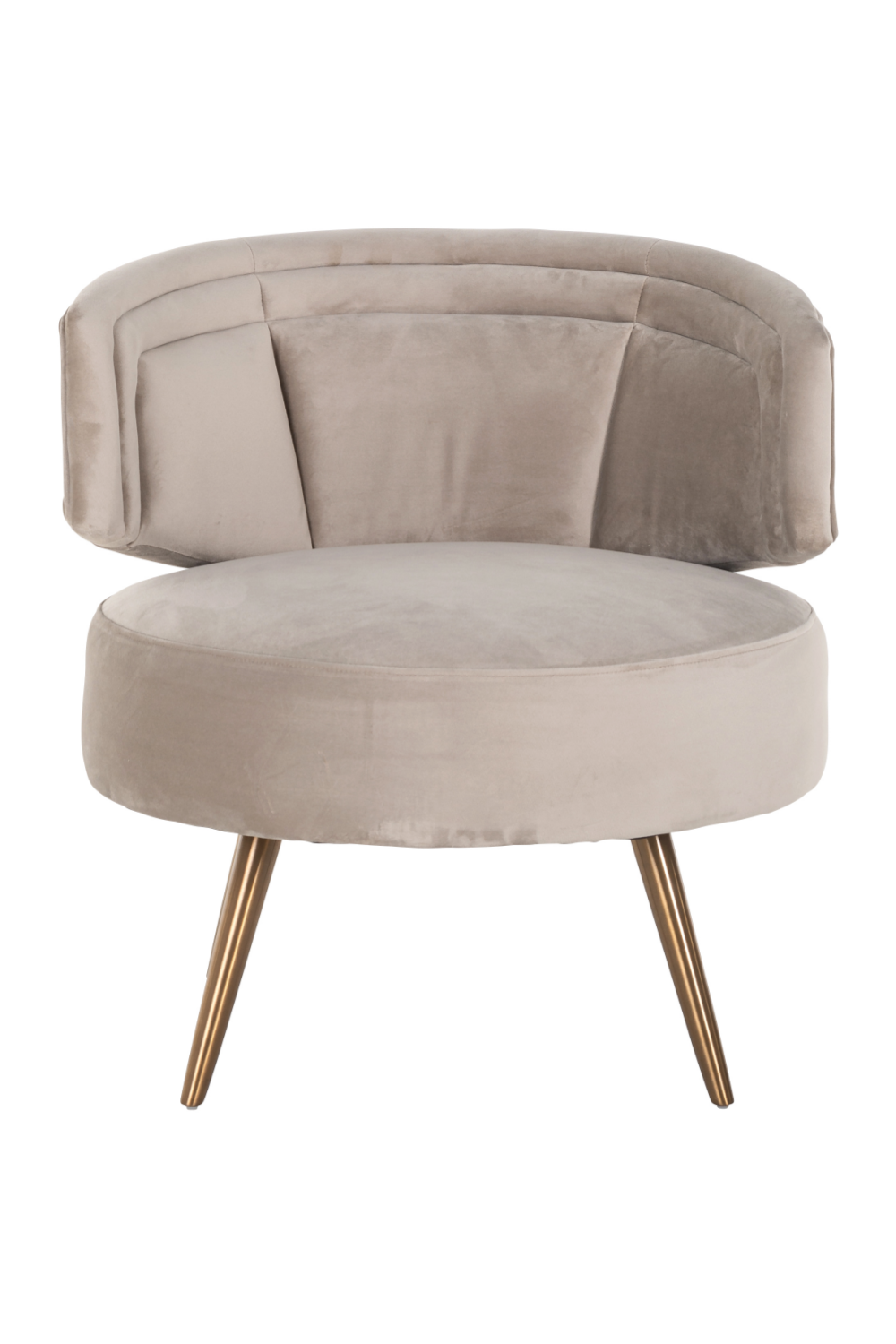 Modern Velvet Easy Chair | Richmond Interiors Hazel | Oroa.com