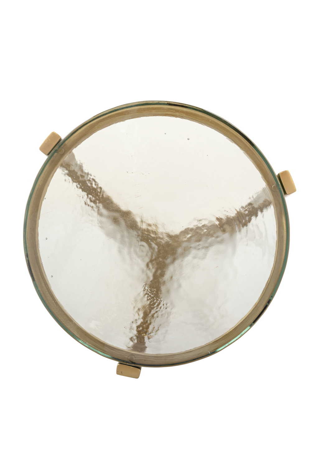 Glass Round End Table | Richmond Interiors Aubrey | Oroa.com