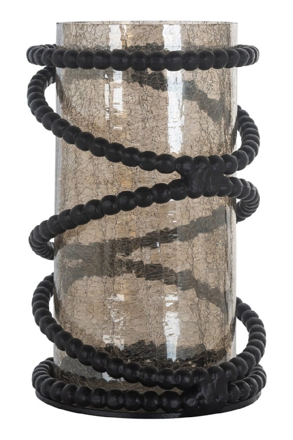 Glass with Rings Hurricane | Richmond Interiors Edison | Oroa.com