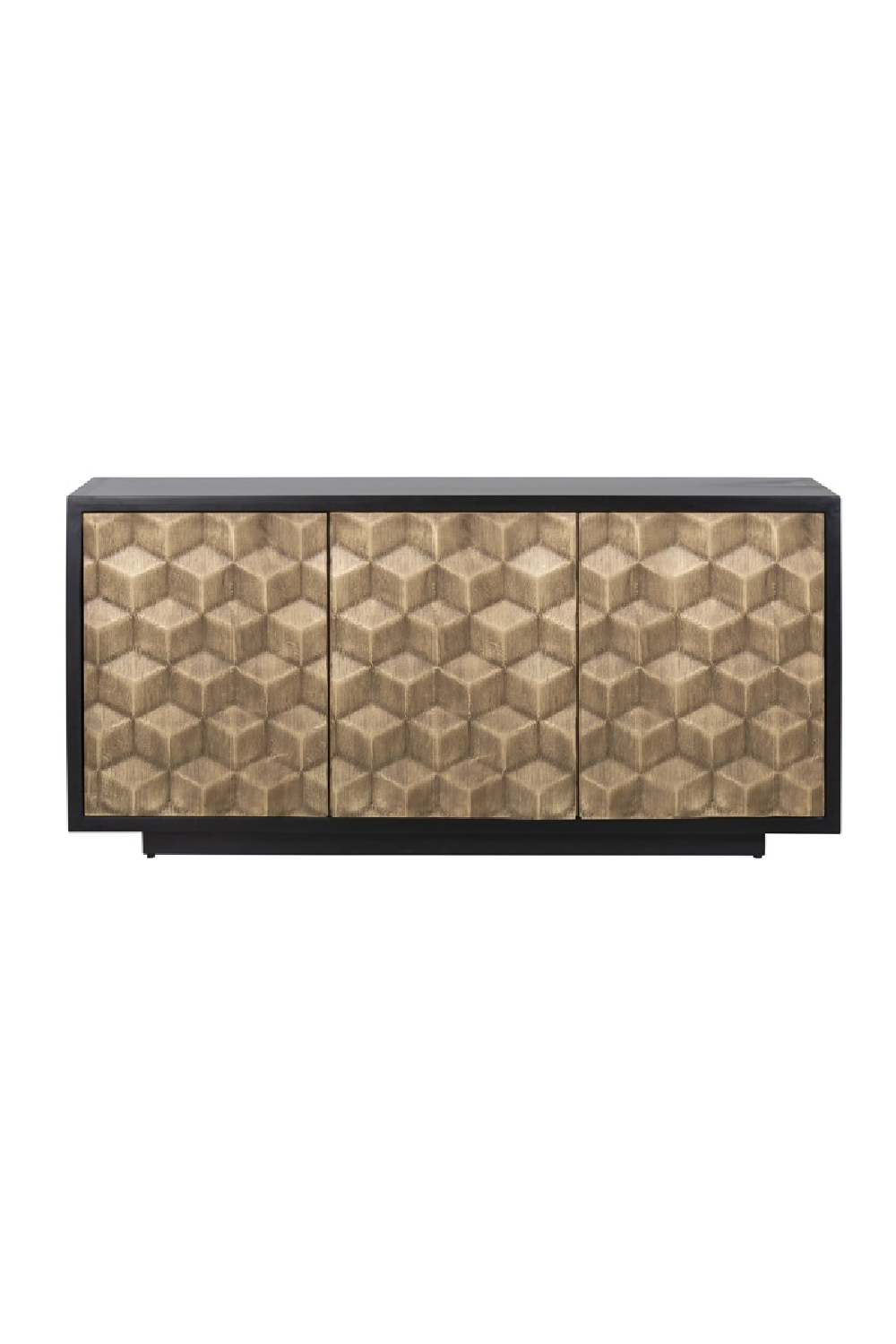 Brass Geometric Pattern Sideboard | Richmond Interiors Esher | Oroa.com